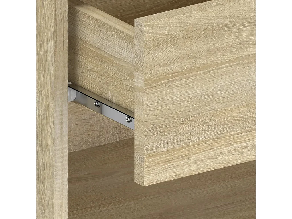 Wand-Nachttisch Nachtschrank Sonoma-Eiche -RN19766