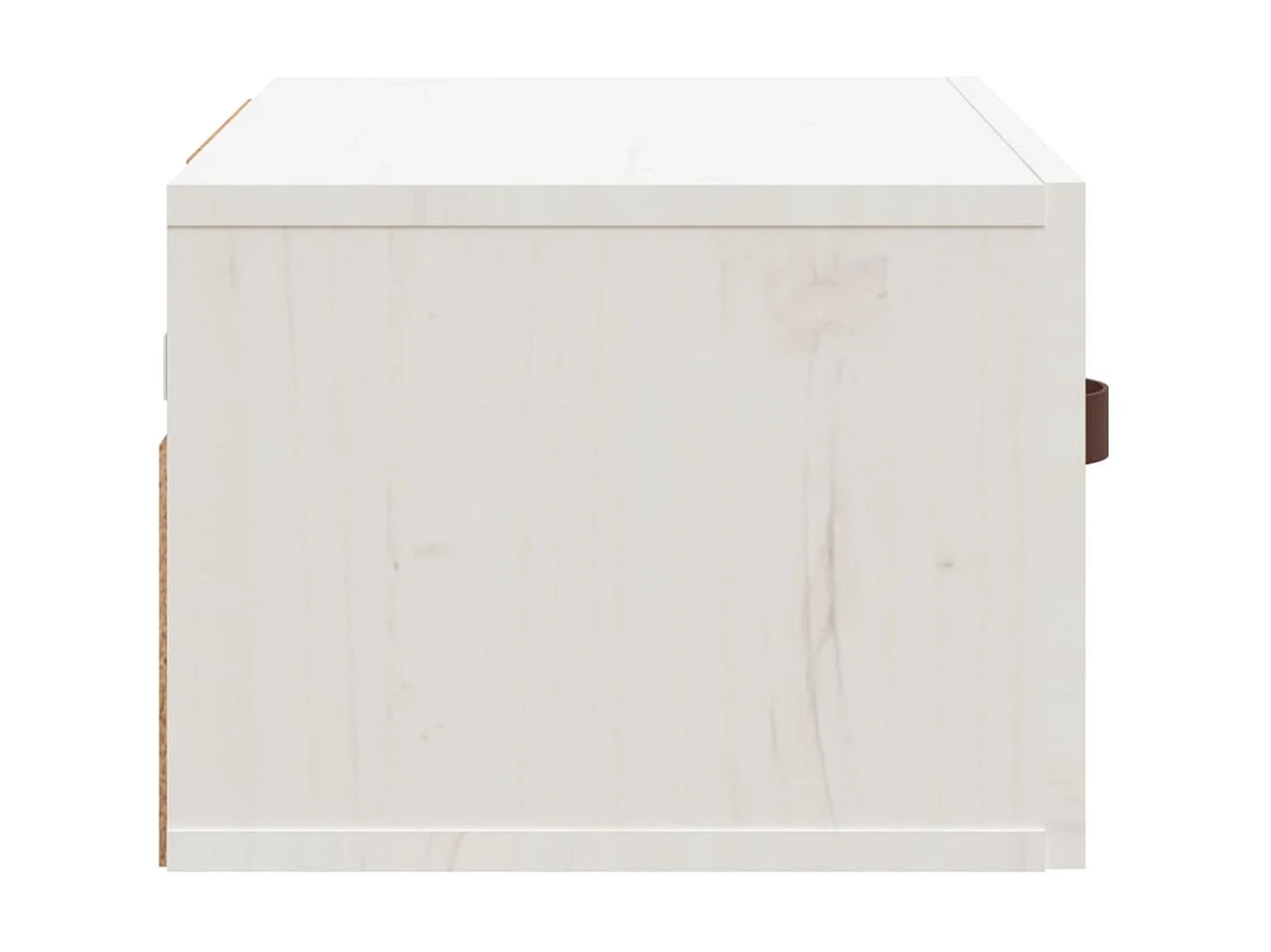 Wand-Nachttisch Nachtschrank Weiß 40x29,5x22 cm -RN15056