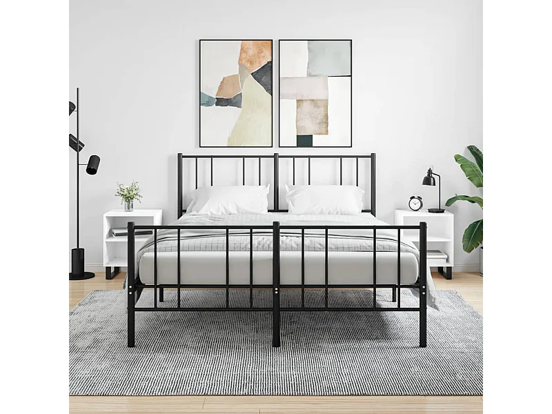 2er-Set Nachttische Nachtschrank Weiß 40x30x50 cm Holzwerkstoff -RN93935