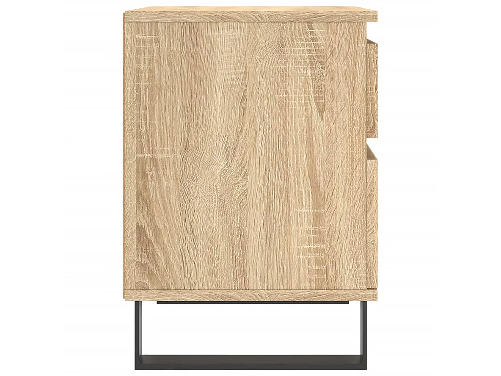 Nachttisch Nachtschrank Sonoma-Eiche 40x35x50 cm Holzwerkstoff -RN46480