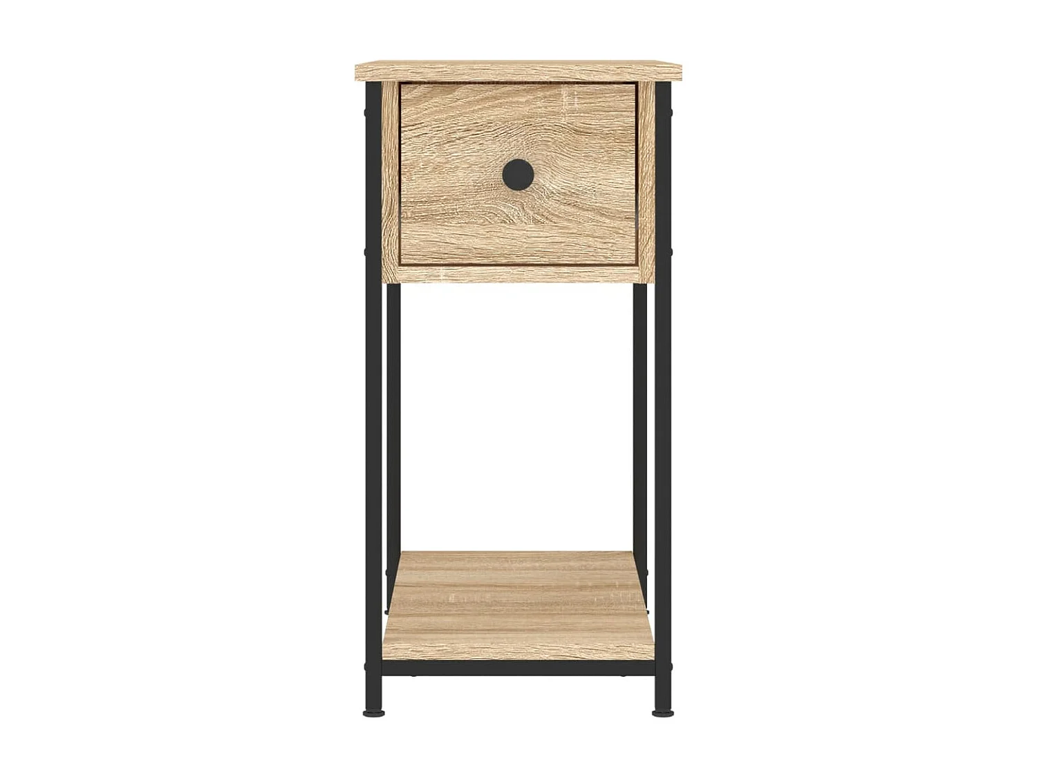 2er-Set Nachttische Nachtschrank Sonoma-Eiche 30x60x60 cm Holzwerkstoff -RN42582