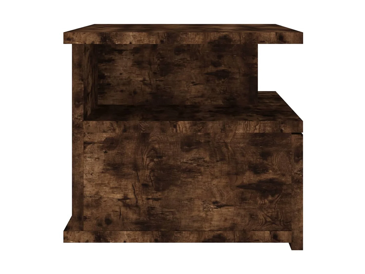 Nachttisch Nachtschrank Hängend Räuchereiche 40x31x27 cm Holzwerkstoff -RN90309