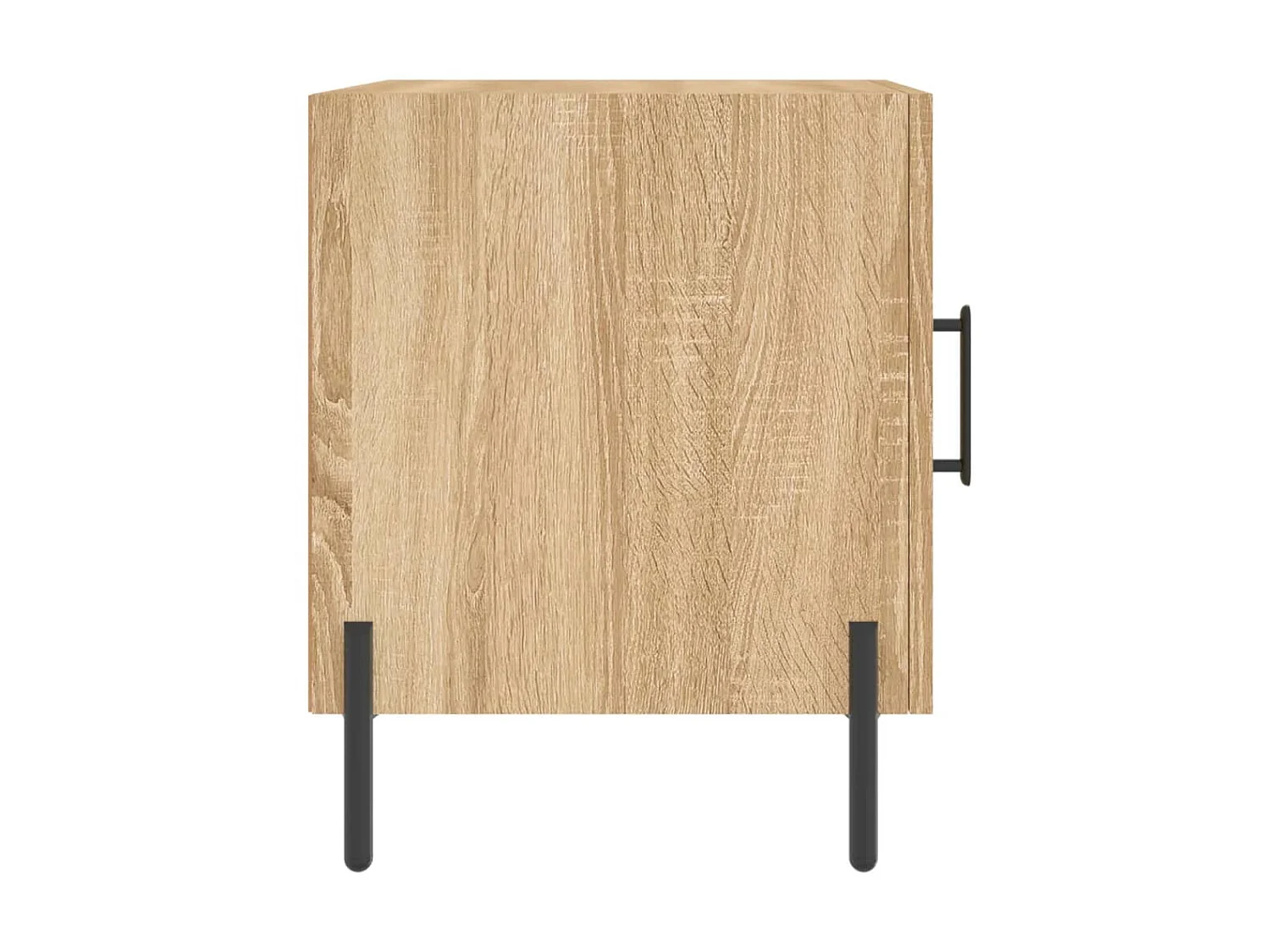 2er-Set Nachttische Nachtschrank Sonoma-Eiche 40x40x50 cm Holzwerkstoff -RN39273