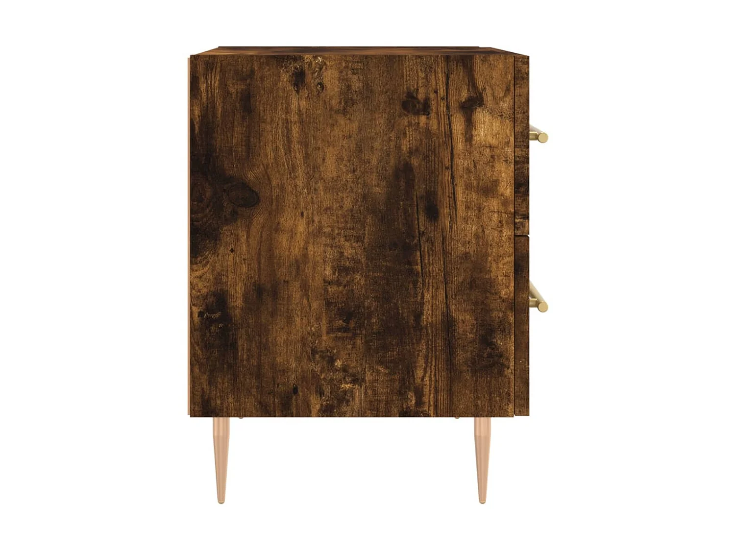 Nachttisch Nachtschrank Räuchereiche 40x35x47,5 cm Holzwerkstoff -RN70002