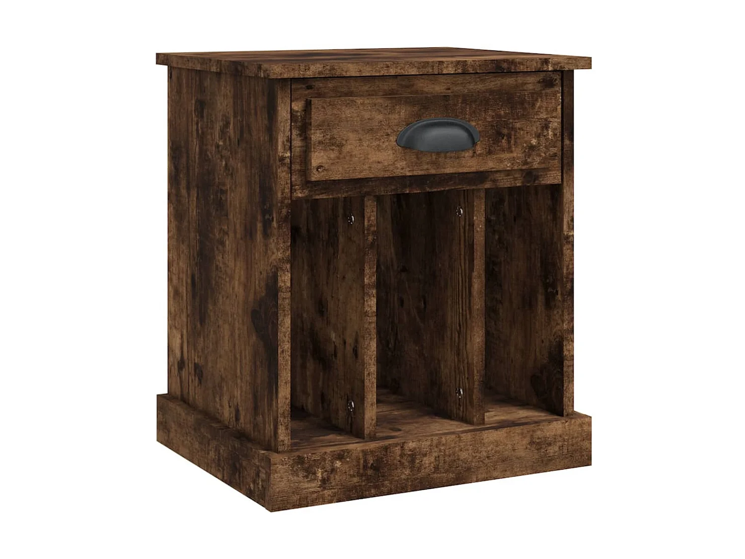 Nachttisch Nachtschrank Räuchereiche 43x36x50 cm -RN37104