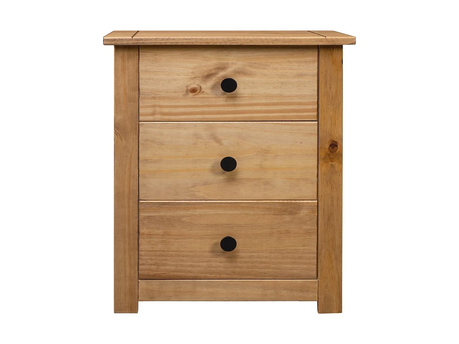 Nachttische Nachtschrank 46x40x57 cm Kiefernholz Panama -RN74214