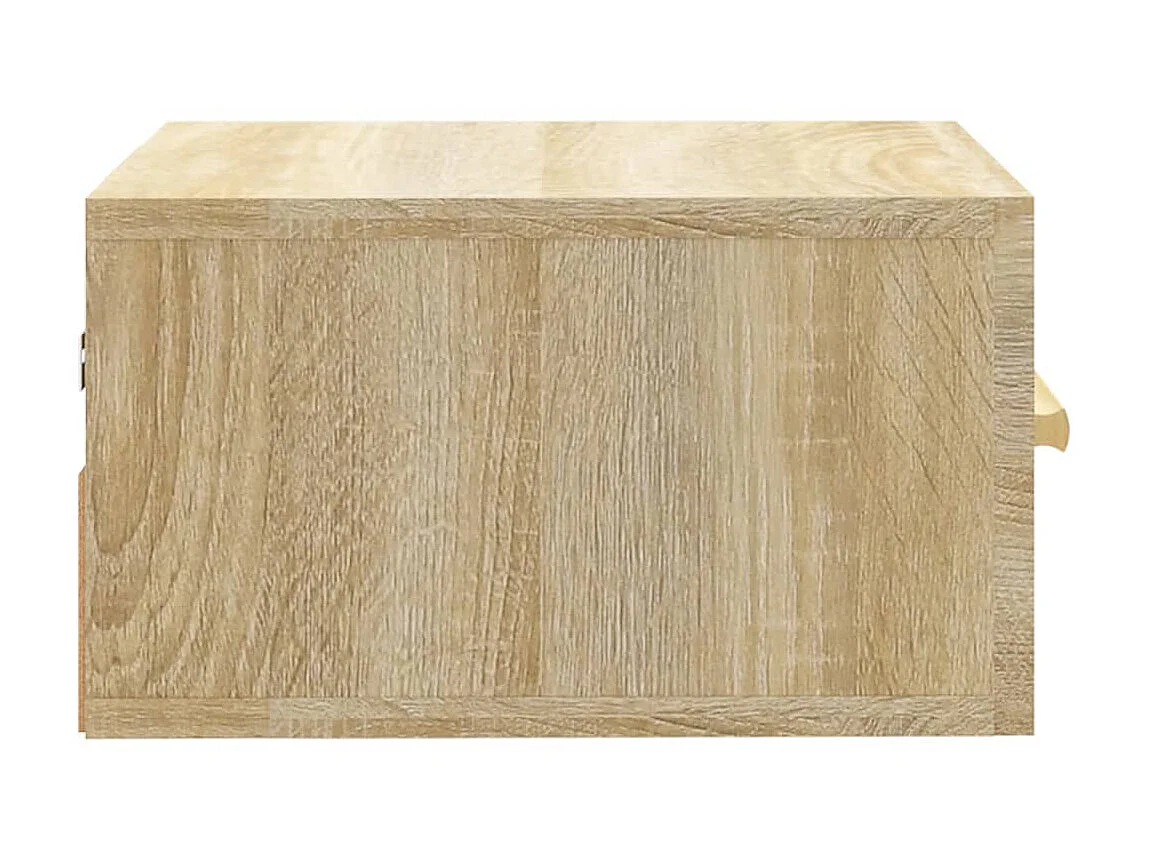 Wand-Nachttisch Nachtschrank Sonoma-Eiche 35x35x20 cm -RN29361