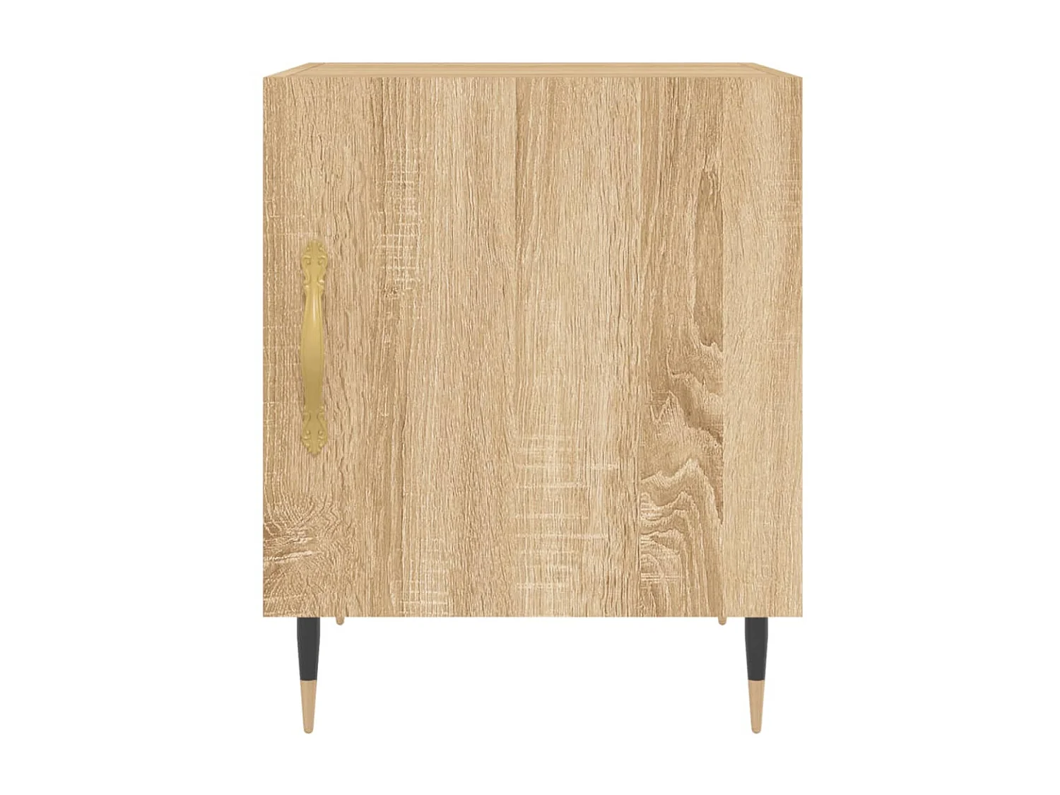 2er-Set Nachttische Nachtschrank Sonoma-Eiche 40x40x50 cm Holzwerkstoff -RN90515