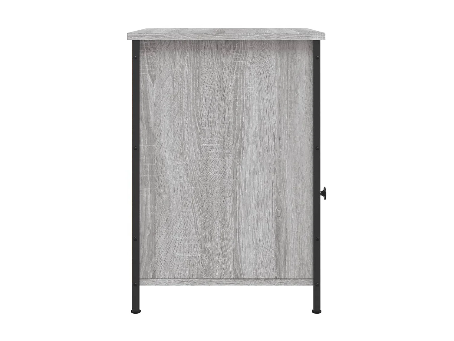 Nachttisch Grau Nachtschrank Sonoma 40x42x60 cm Holzwerkstoff -RN61950