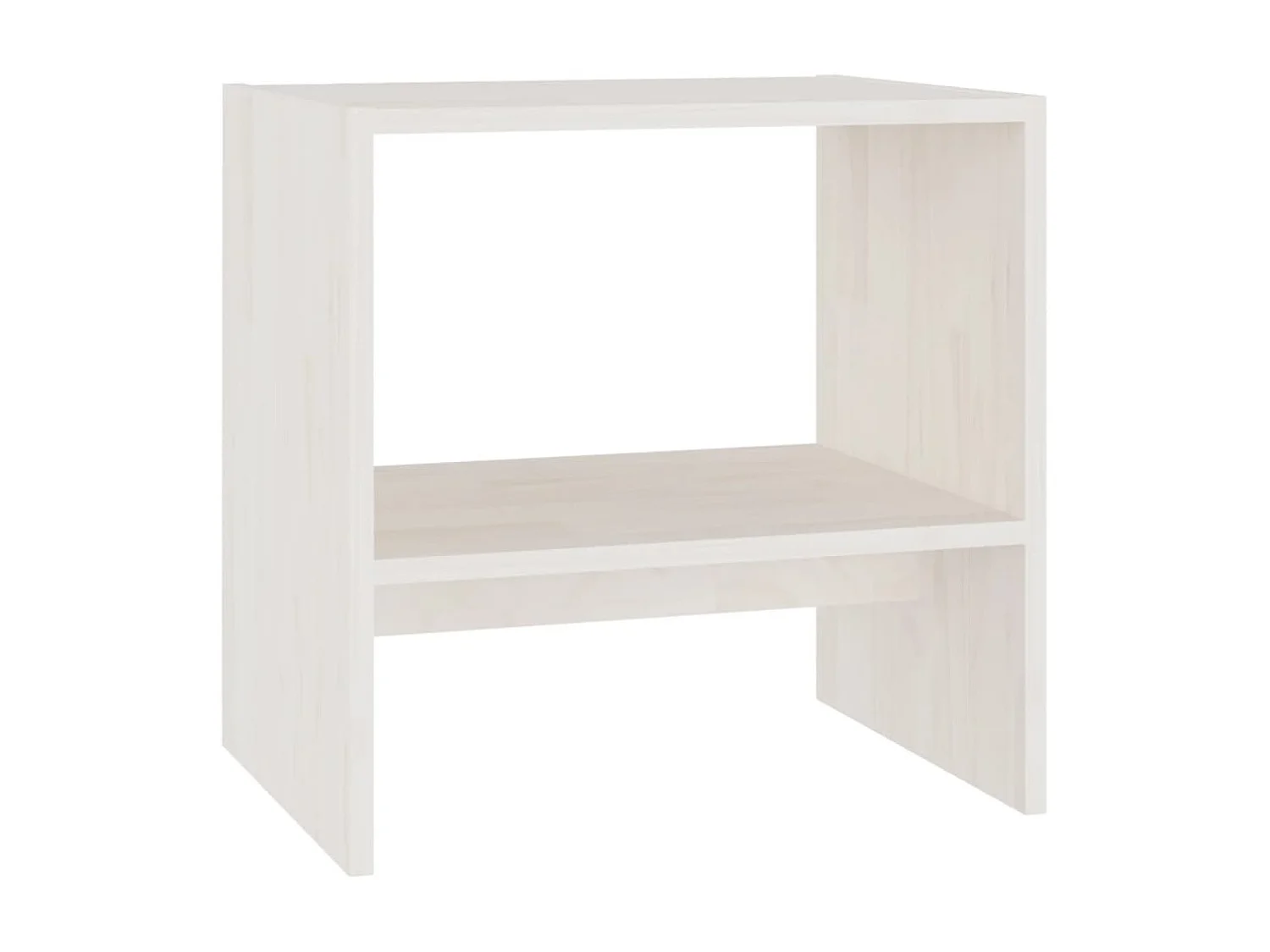 Nachttisch Nachtschrank 40x30,5x40 cm Massivholz Kiefer -RN20295