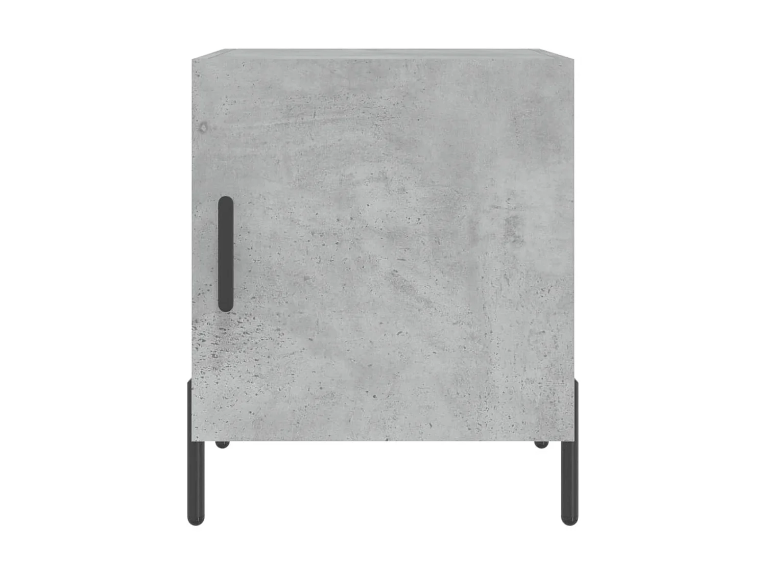 Nachttisch Betongrau Nachtschrank 40x40x50 cm Holzwerkstoff -RN21204