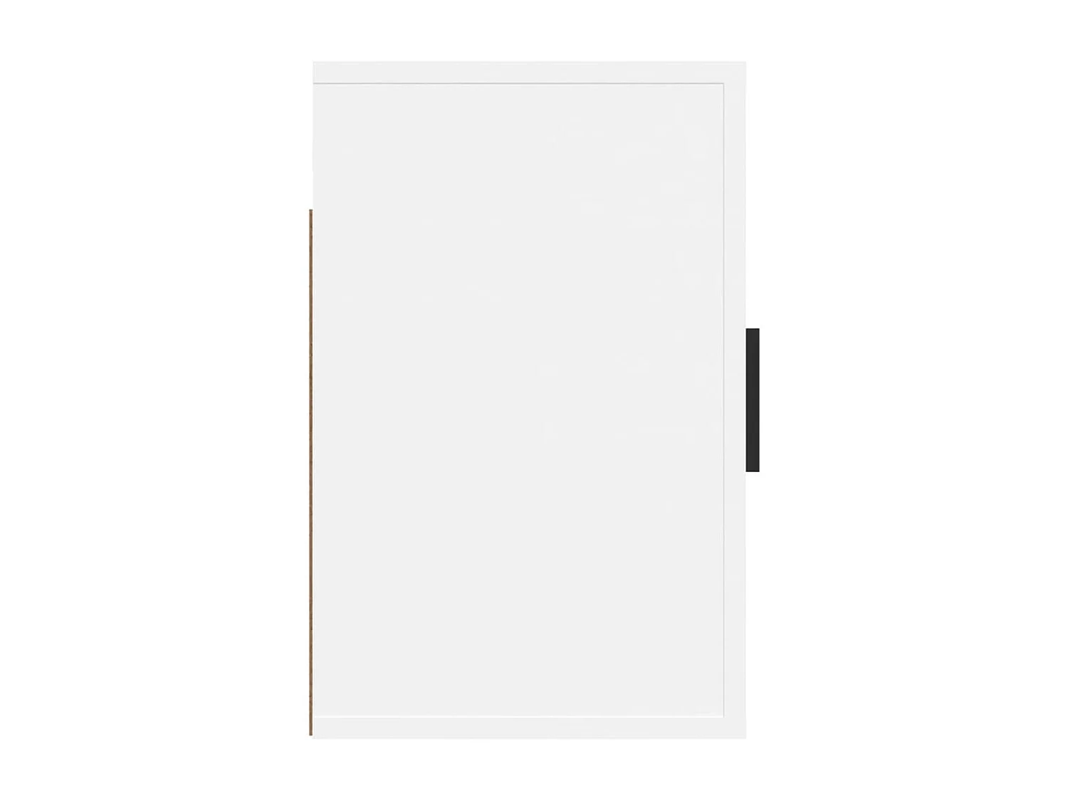 Wand-Nachttisch Nachtschrank Weiß 50x30x47 cm -RN16459