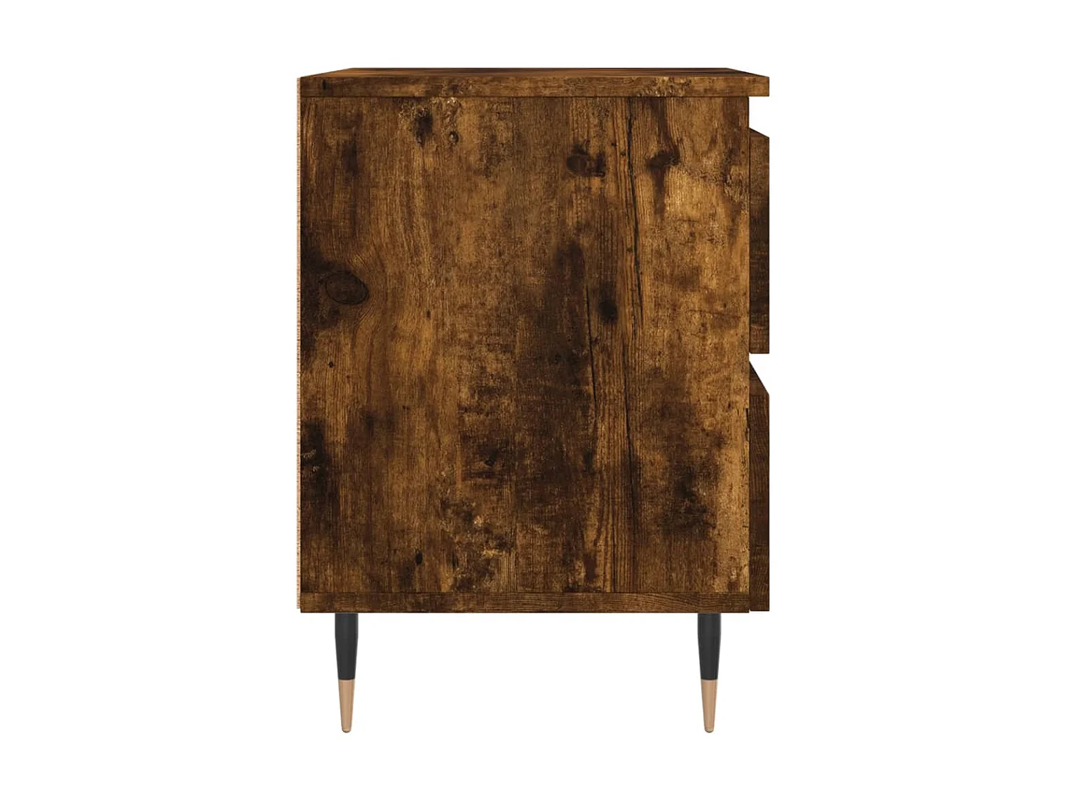 Nachttisch Nachtschrank Räuchereiche 40x35x50 cm Holzwerkstoff -RN21641