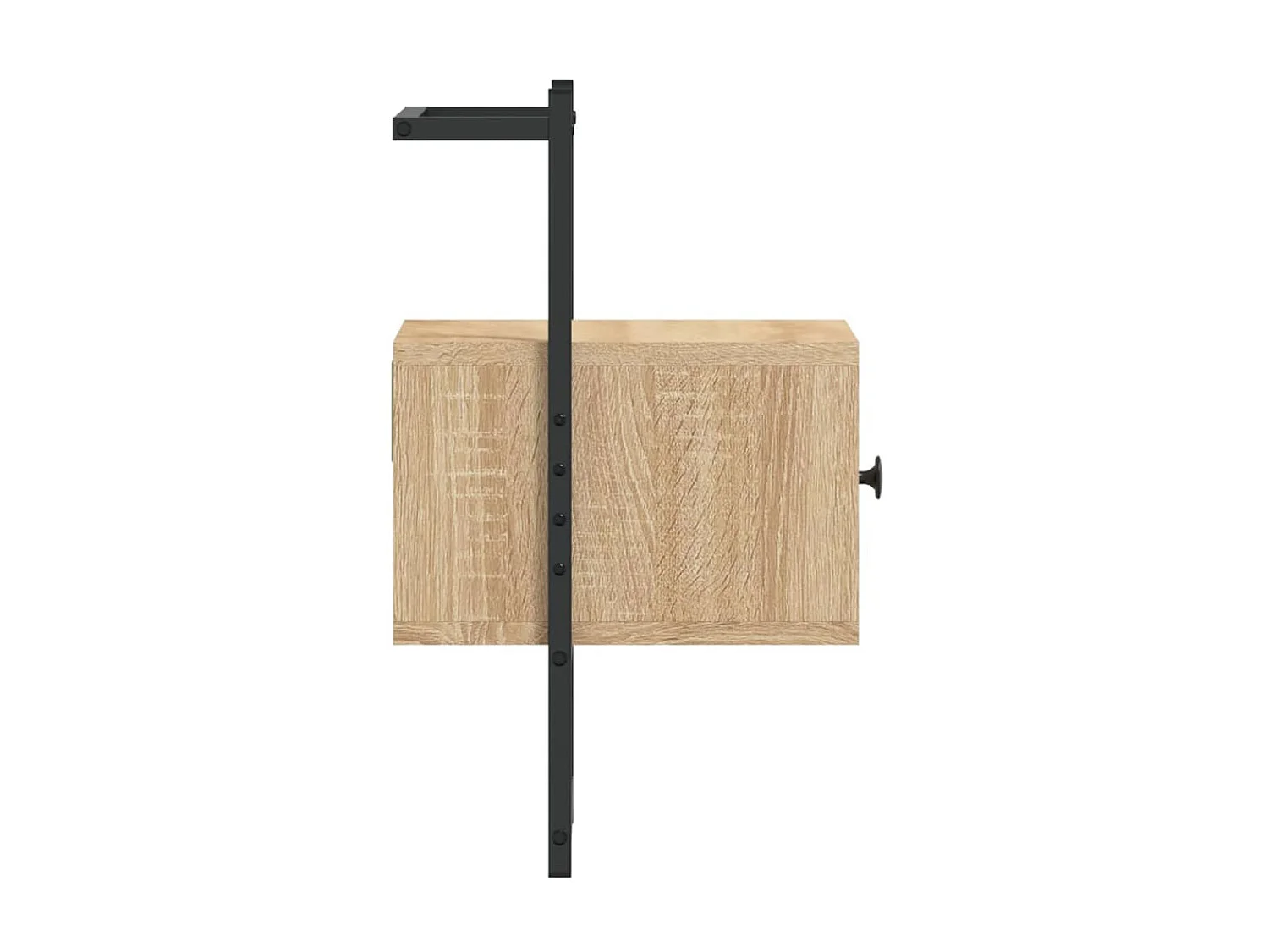 Wand-Nachttisch Nachtschrank Sonoma-Eiche 35x30x51 cm Holzwerkstoff -RN92365