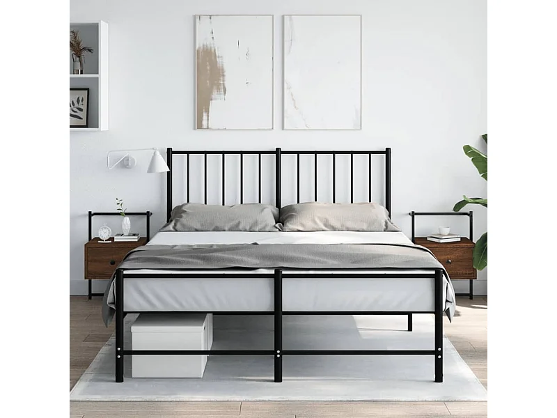 2er-Set Wand-Nachttische Nachtschrank Braun Eiche 35x30x51 cm Holzwerkstoff -RN94514