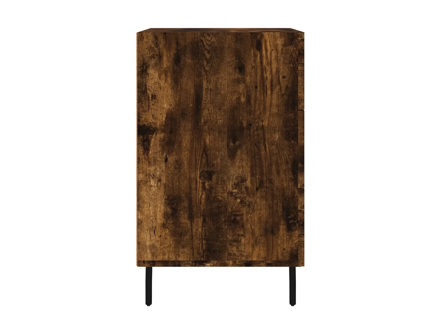 Nachttisch Nachtschrank Räuchereiche 40x40x66 cm Holzwerkstoff -RN42097