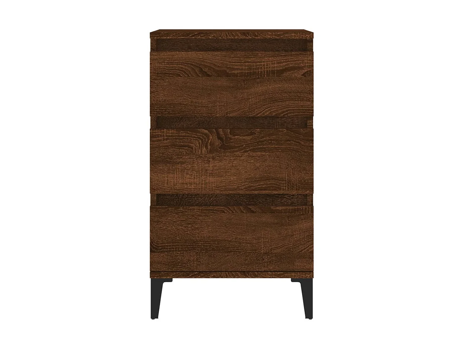 Nachttisch Nachtschrank Braun Eichen-Optik 40x35x70 cm Holzwerkstoff -RN24219