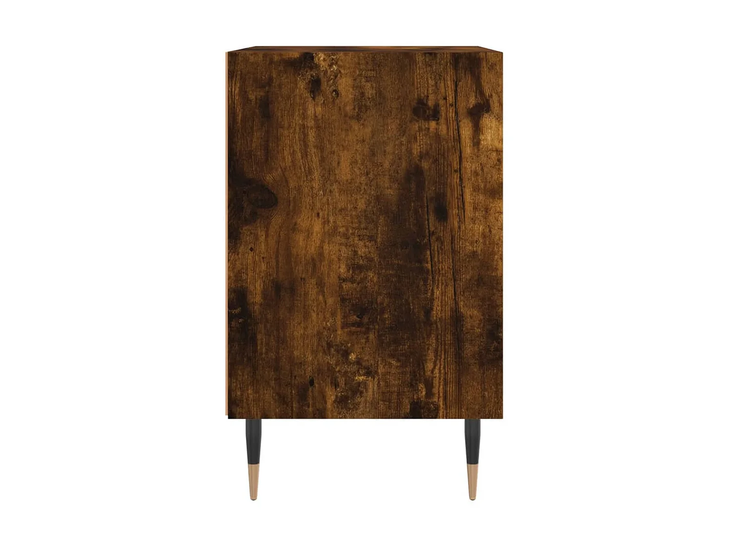 2er-Set Nachttische Nachtschrank Räuchereiche 40x30x50 cm Holzwerkstoff -RN12218