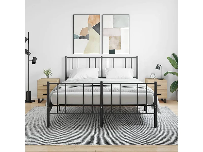 2er-Set Nachttische Nachtschrank Sonoma-Eiche 40x35x47,5 cm Holzwerkstoff -RN21636