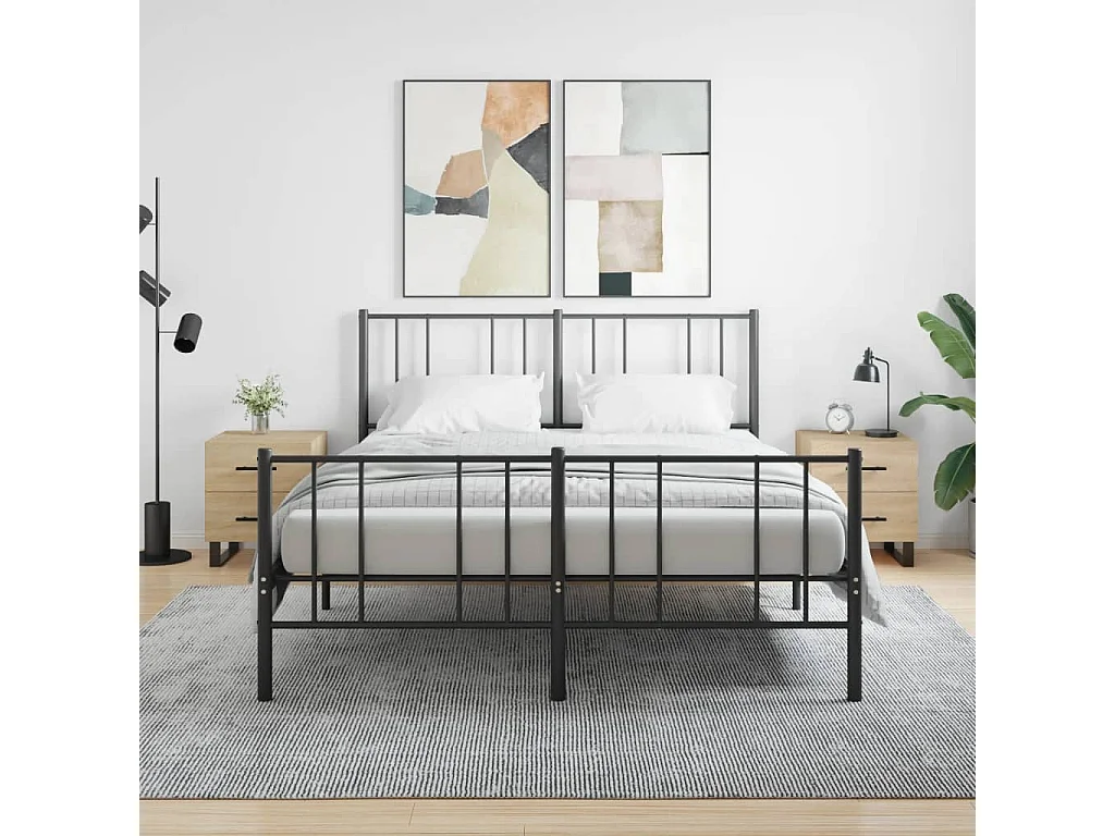 2er-Set Nachttische Nachtschrank Sonoma-Eiche 40x35x47,5 cm Holzwerkstoff -RN21636