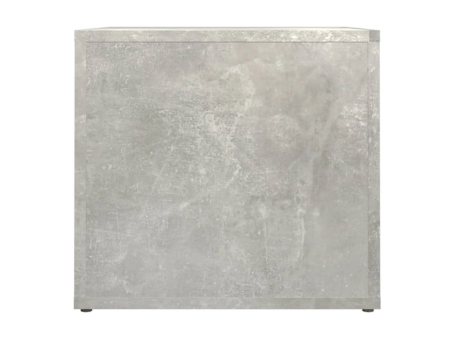 Nachttisch Betongrau Nachtschrank 41x40x36 cm Holzwerkstoff -RN22409