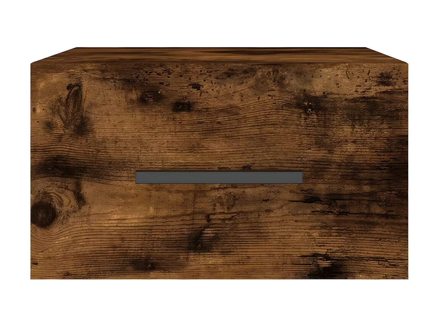 Wand-Nachttisch Nachtschrank Räuchereiche 35x35x20 cm -RN63301