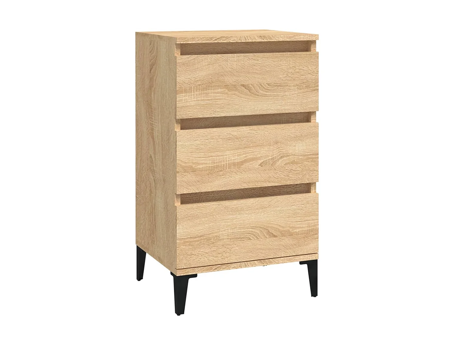 Nachttisch Nachtschrank Sonoma-Eiche 40x35x70 cm Holzwerkstoff -RN82610