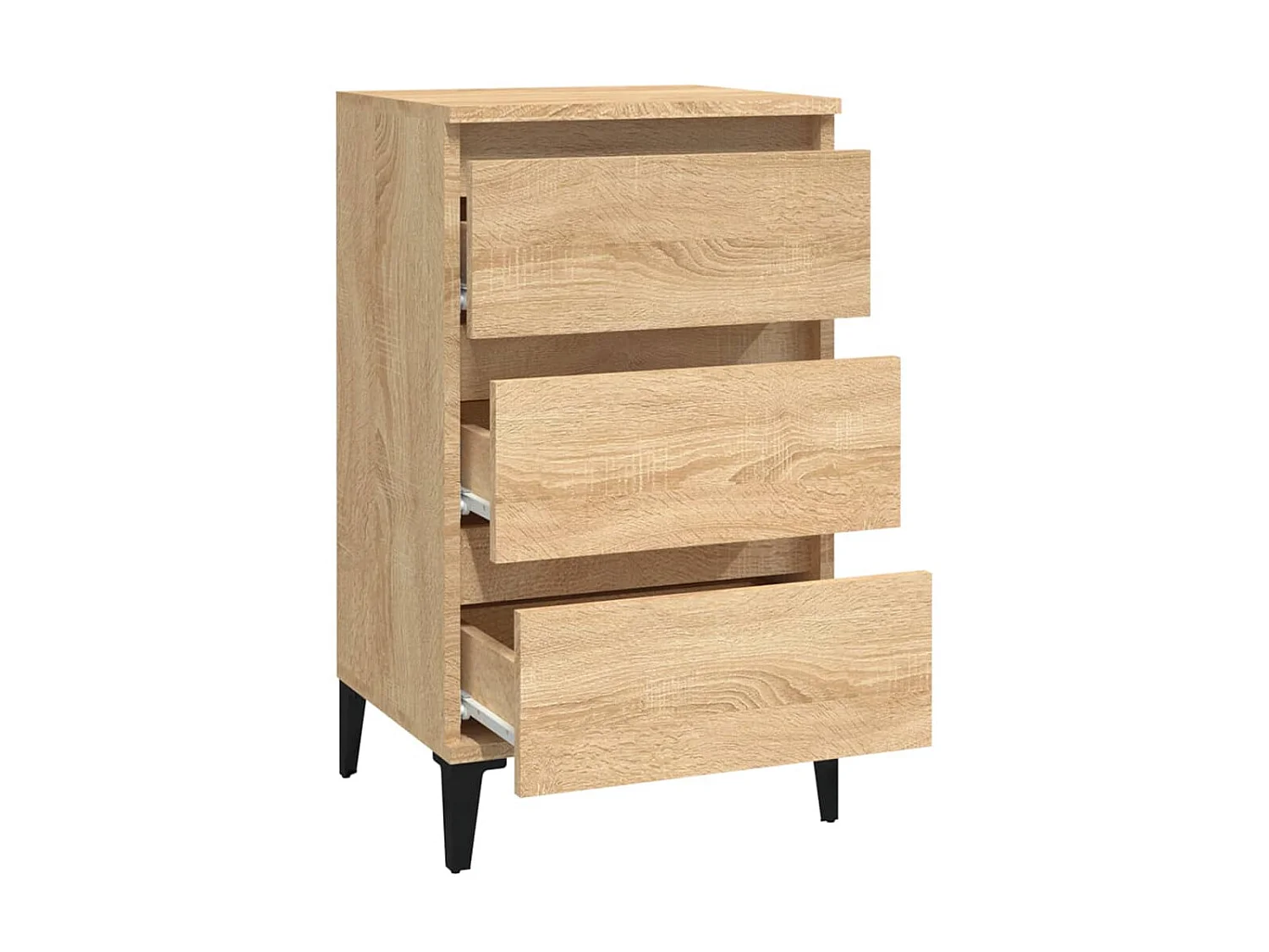 Nachttisch Nachtschrank Sonoma-Eiche 40x35x70 cm Holzwerkstoff -RN82610