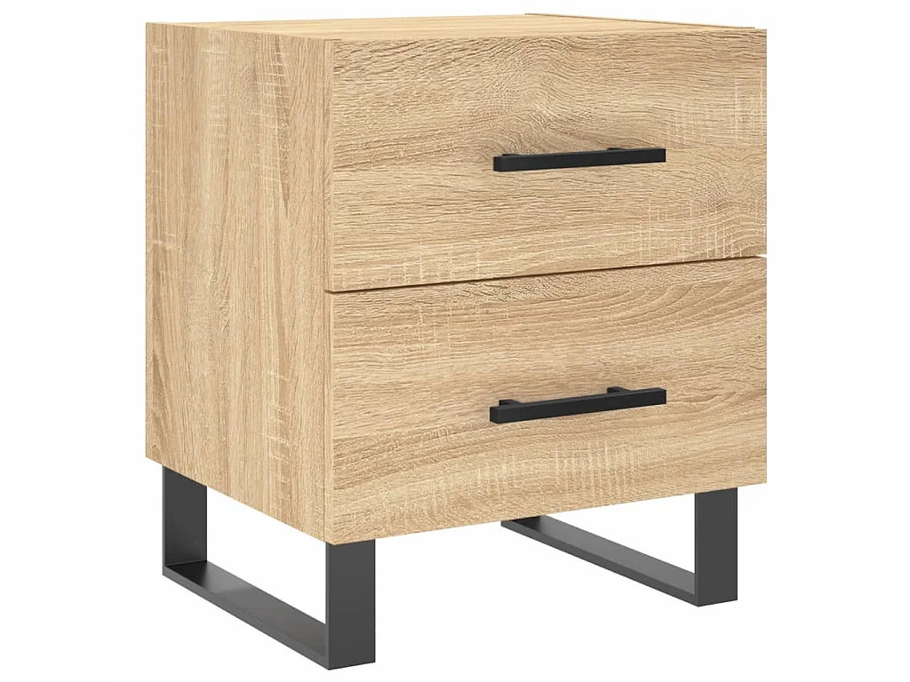 Nachttisch Nachtschrank Sonoma-Eiche 40x35x47,5 cm Holzwerkstoff -RN61405