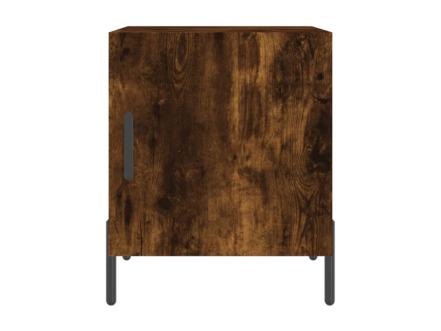 2er-Set Nachttische Nachtschrank Räuchereiche 40x40x50 cm Holzwerkstoff -RN97493