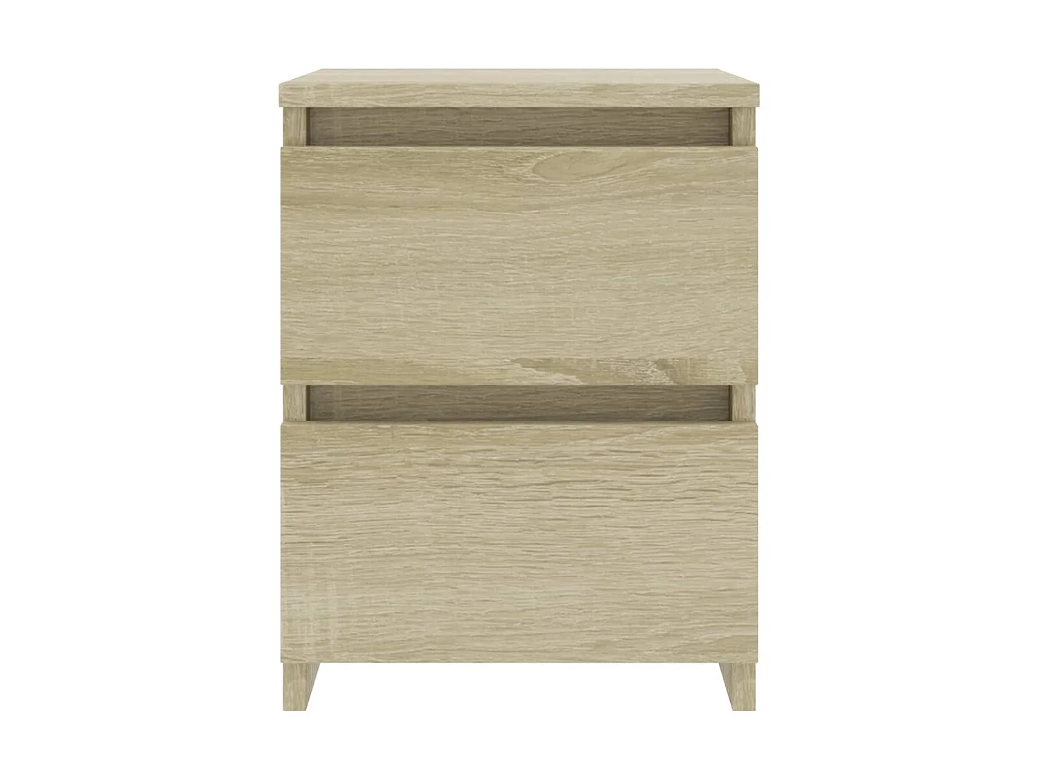 2er-Set Nachttische Nachtschrank Sonoma-Eiche 30x30x40 cm Holzwerkstoff -RN50180