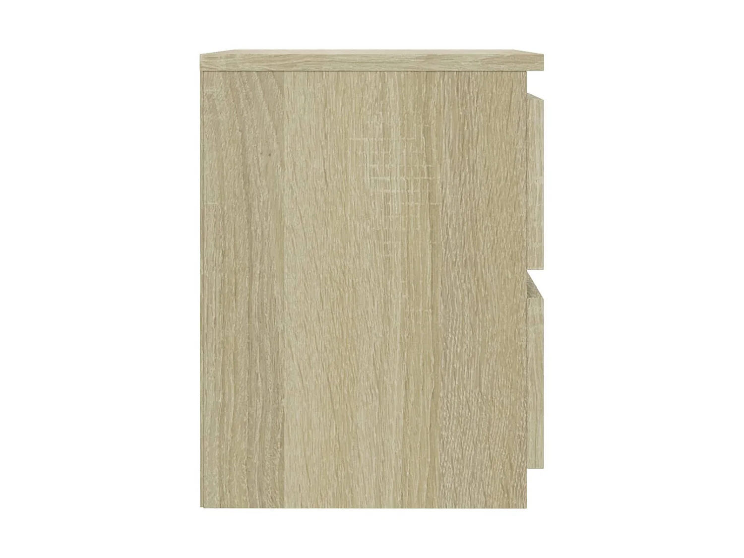2er-Set Nachttische Nachtschrank Sonoma-Eiche 30x30x40 cm Holzwerkstoff -RN50180