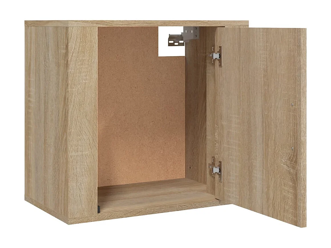 Wand-Nachttisch Nachtschrank Sonoma-Eiche 50x30x47 cm -RN82671