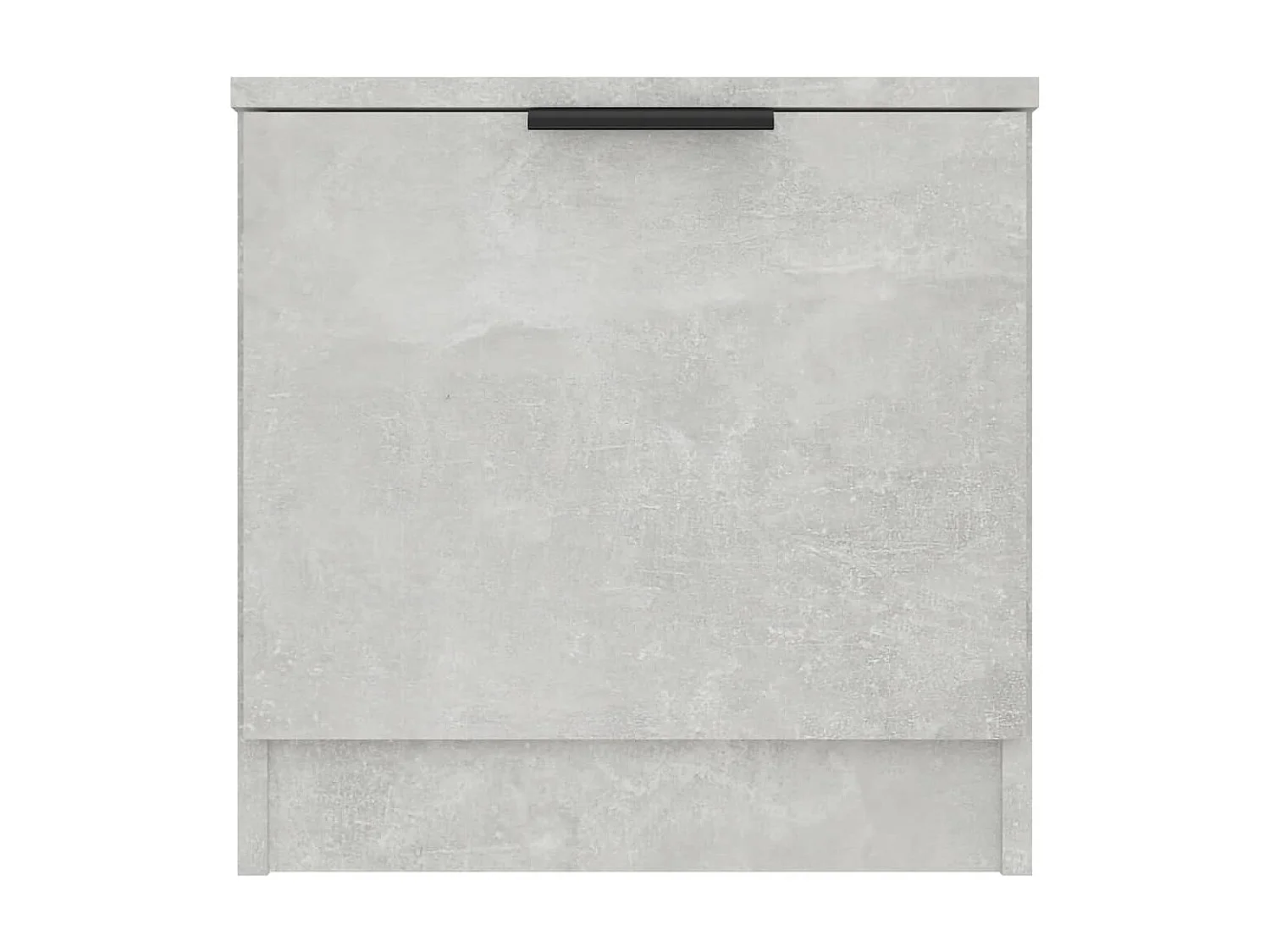 Nachttisch Betongrau Nachtschrank 40x39x40 cm -RN18038