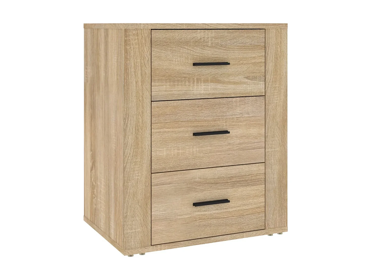 Nachttisch Nachtschrank Sonoma-Eiche 50x36x60 cm Holzwerkstoff -RN11562