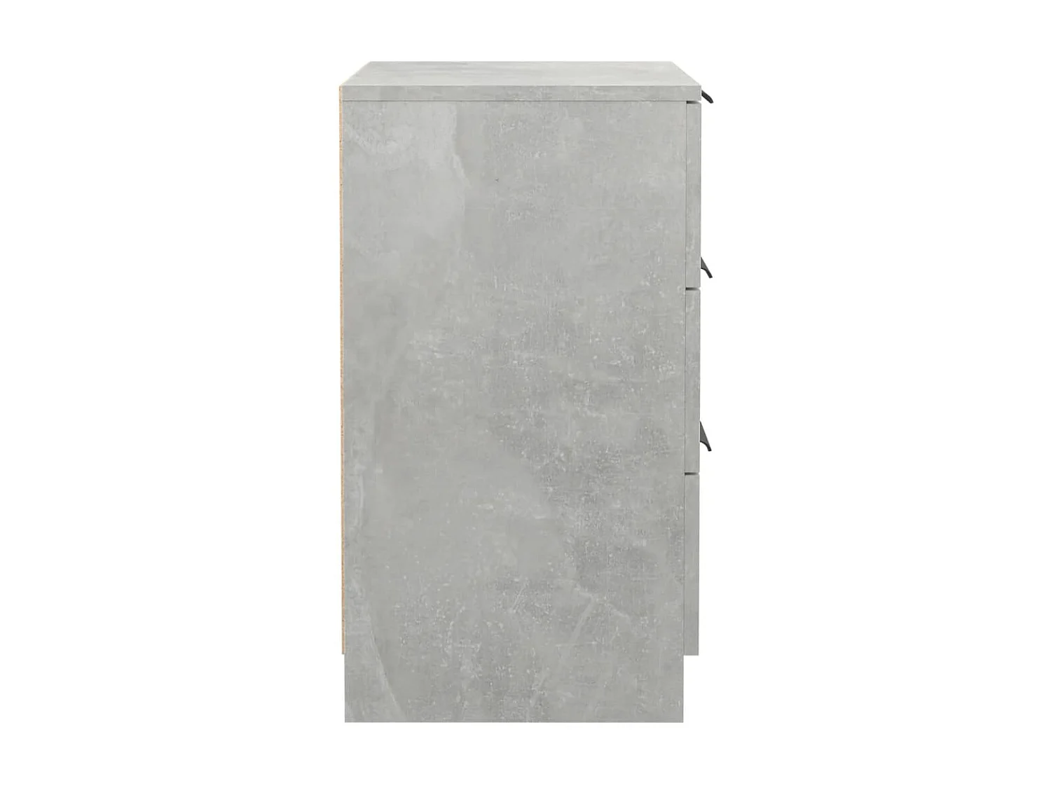 Nachttisch Betongrau Nachtschrank 40x36x65 cm -RN17886