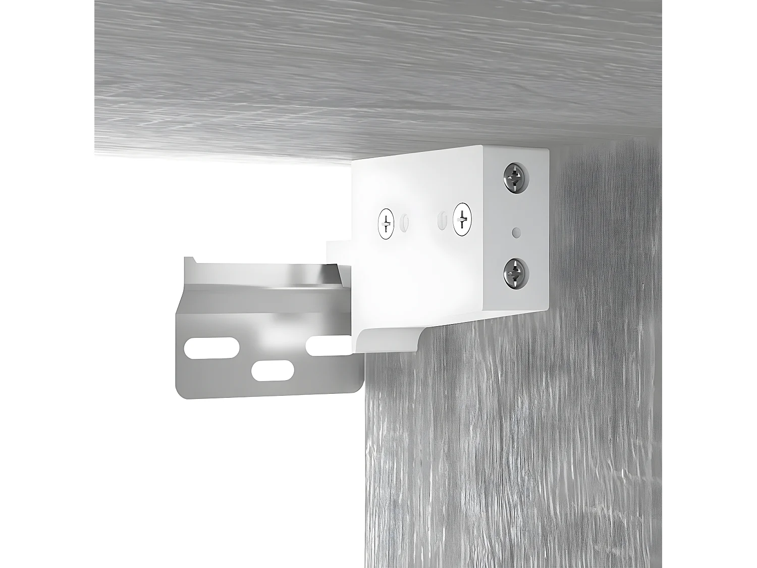 2er-Set Wand-Nachttische Nachtschrank Grau Sonoma 34x30x20 cm -RN92647