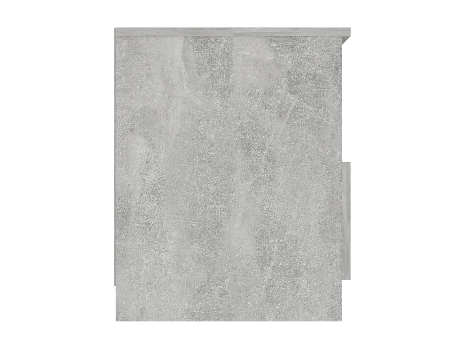2er-Set Nachttische Nachtschrank Betongrau 40x40x50 cm Holzwerkstoff -RN40207