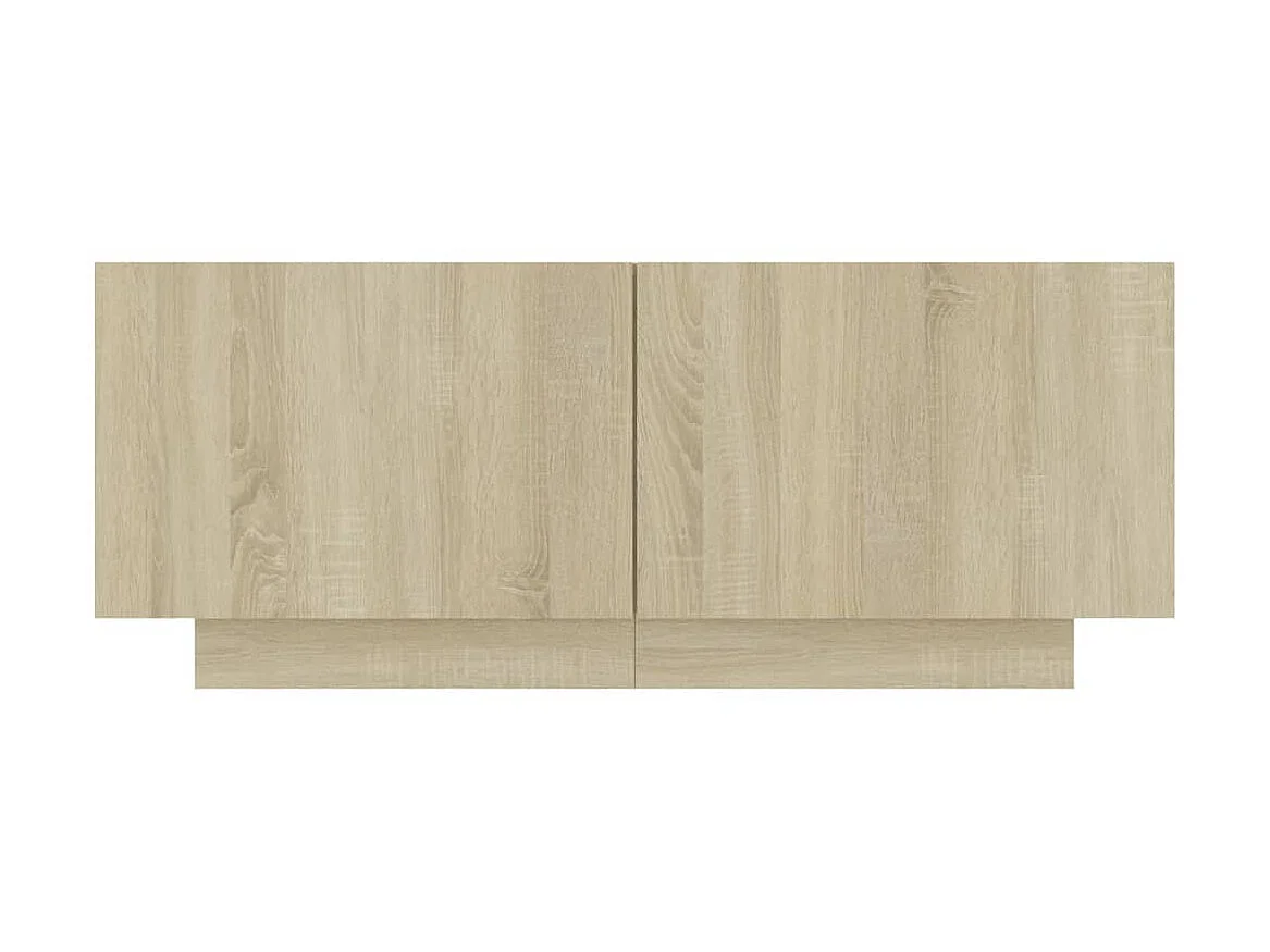 Nachttisch Nachtschrank Sonoma-Eiche 100x35x40 cm Holzwerkstoff -RN26213
