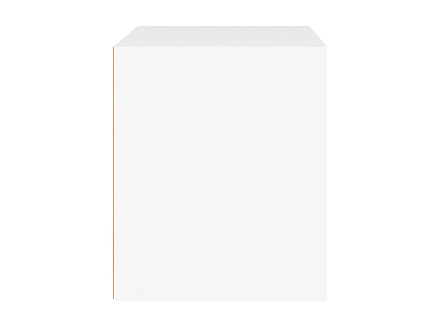 Nachttisch Nachtschrank Weiß 50x39x47 cm -RN16378