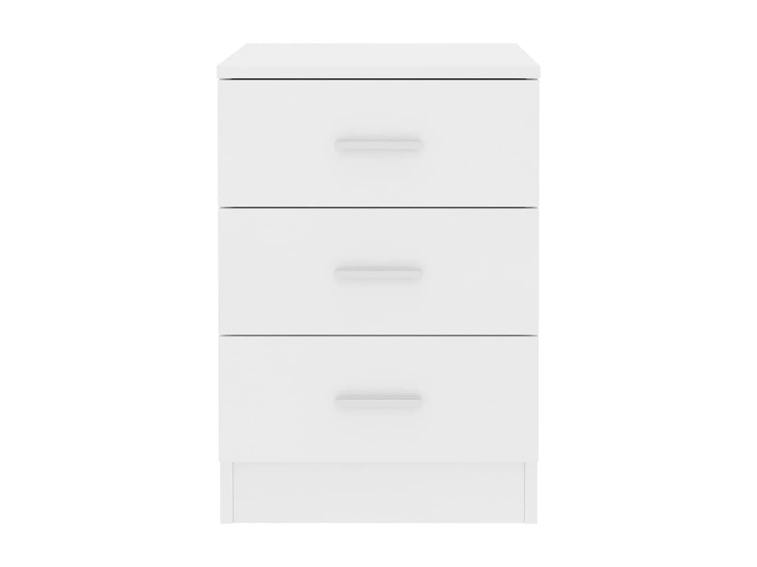 Nachttisch Nachtschrank Weiß 38x35x56 cm Holzwerkstoff -RN25599