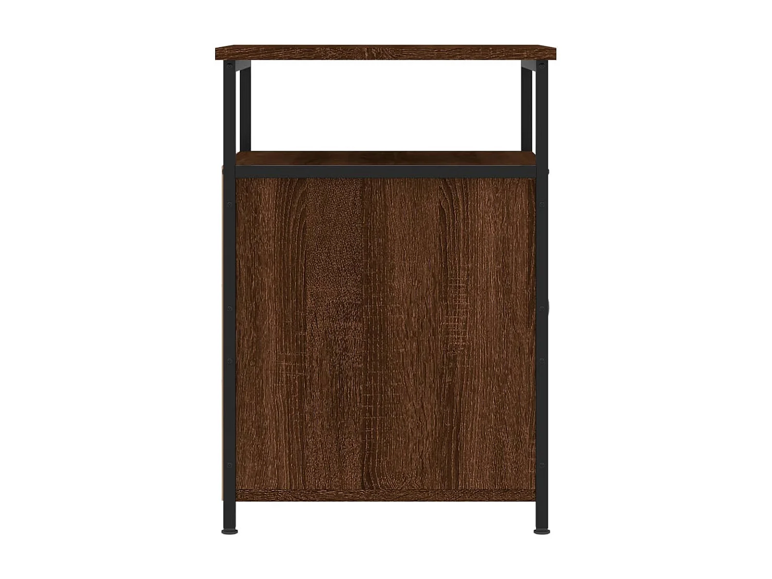 Nachttisch Nachtschrank Braun Eichen-Optik 40x42x60 cm Holzwerkstoff -RN19691