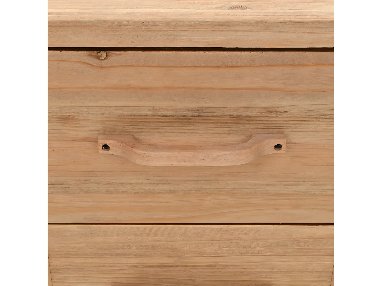 Nachttisch Nachtschrank Massiv Tannenholz 50 x 35 x 57 cm -RN69712