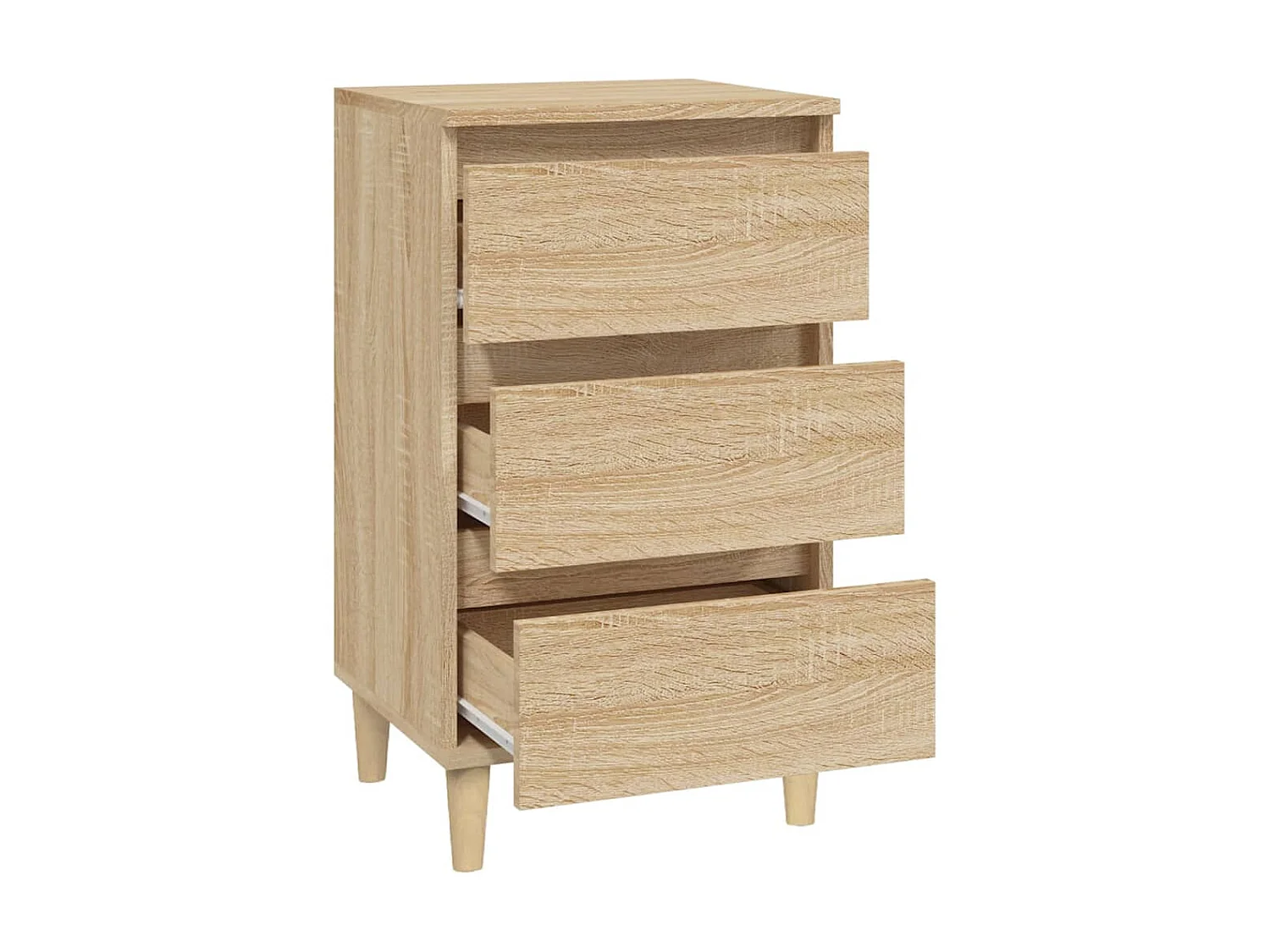 Nachttisch Nachtschrank Sonoma-Eiche 40x35x70 cm Holzwerkstoff -RN35160