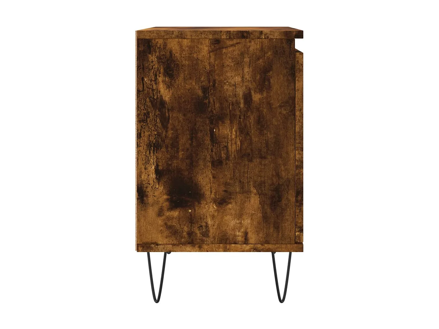 2er-Set Nachttische Nachtschrank Räuchereiche 40x30x50 cm Holzwerkstoff -RN21571