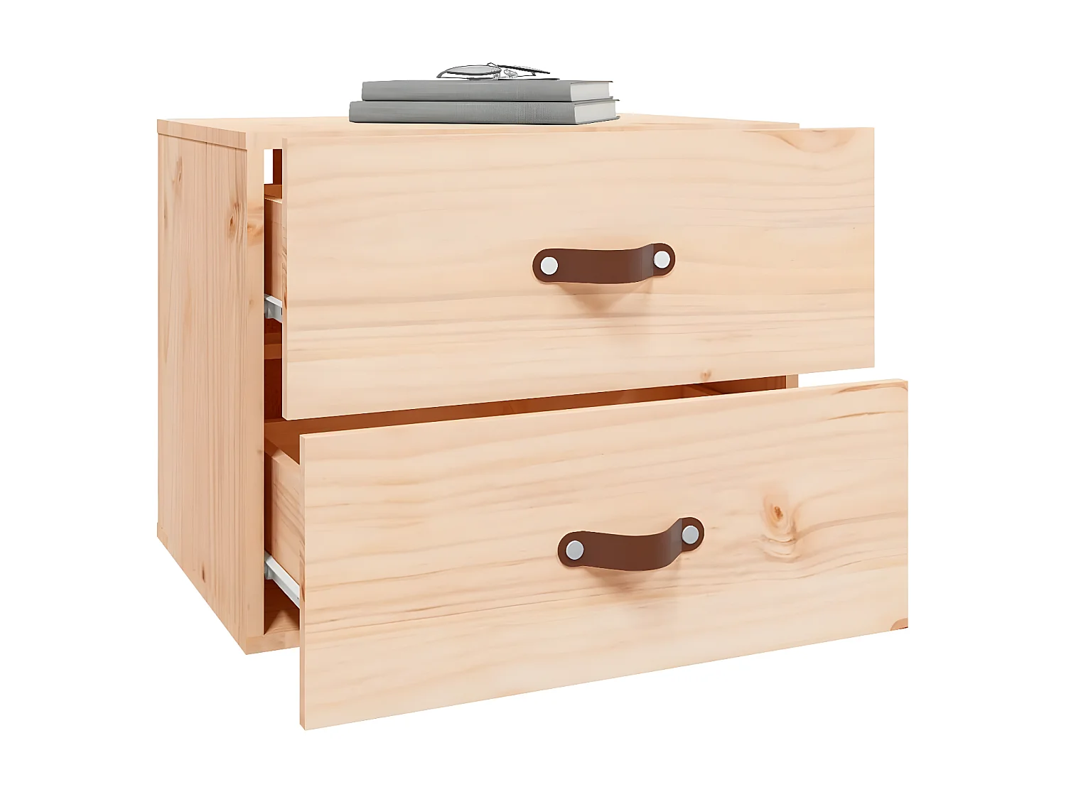 Wand-Nachttisch Nachtschrank 50x36x40 cm -RN38479
