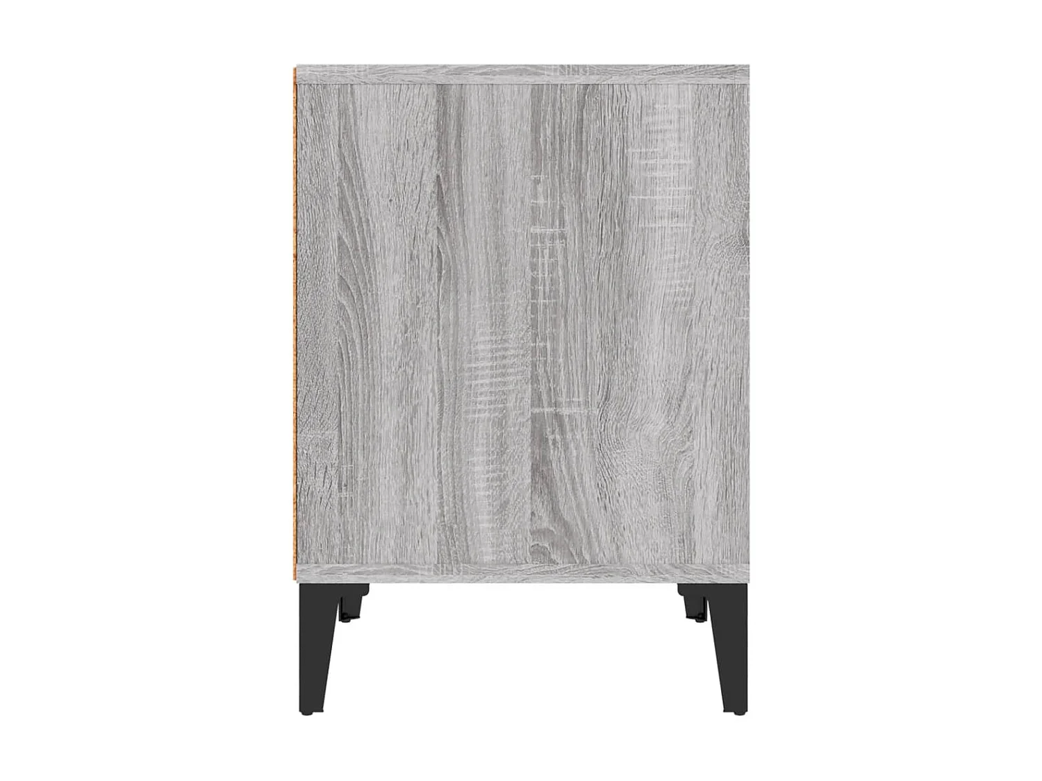 2er-Set Nachttische Nachtschrank Grau Sonoma 40x35x50 cm -RN72776