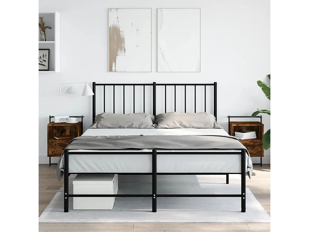 2er-Set Wand-Nachttische Nachtschrank Räuchereiche 40x30x61 cm Holzwerkstoff -RN32749