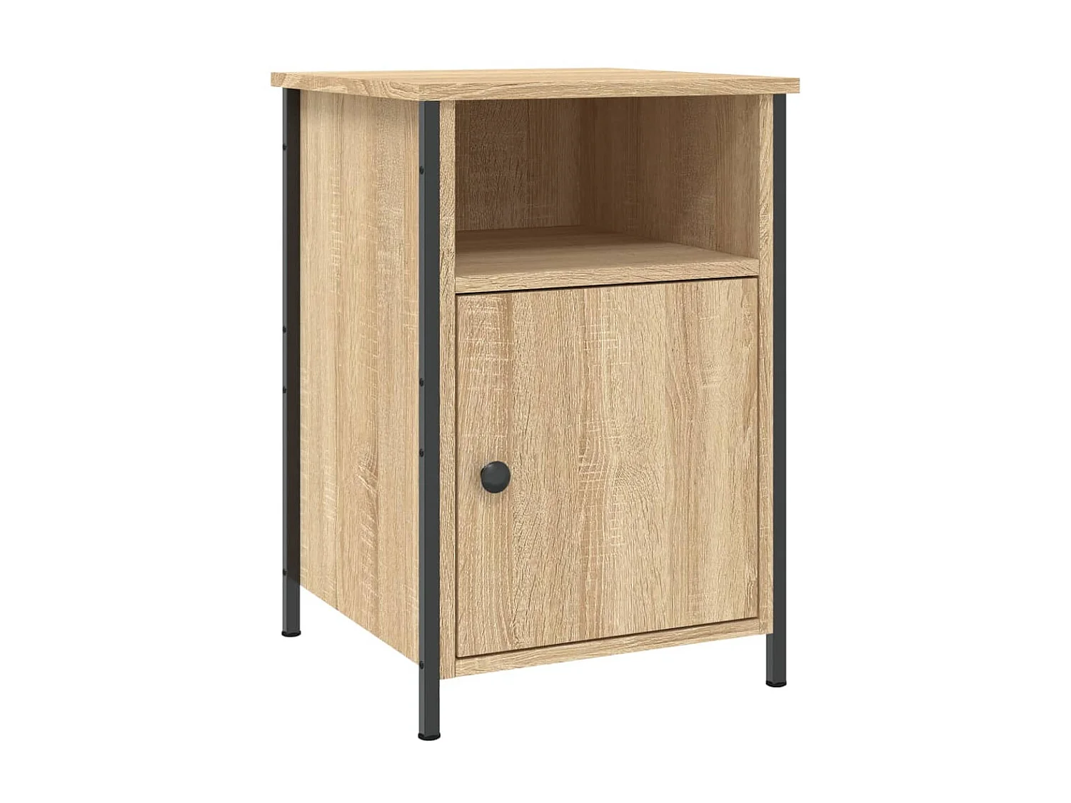 Nachttisch Nachtschrank Sonoma-Eiche 40x42x60 cm Holzwerkstoff -RN49864