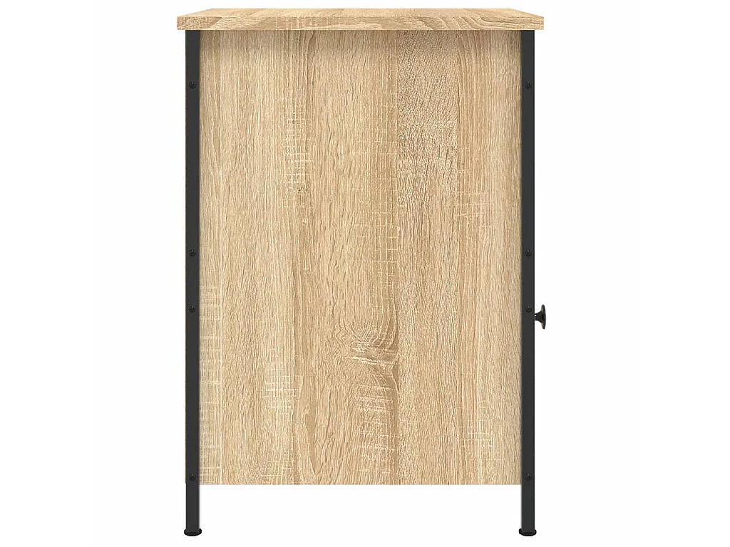 Nachttisch Nachtschrank Sonoma-Eiche 40x42x60 cm Holzwerkstoff -RN49864